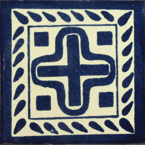 Sale- Traditional Mexican Tile - Convento Azul 6 x 6