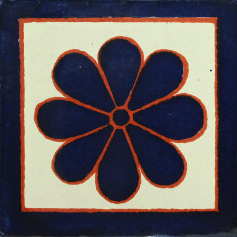 Traditional Mexican Tile - Amapola 