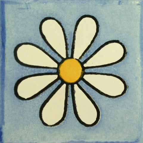 Traditional Mexican Tile - Amapola 