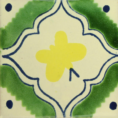 Traditional Mexican Tile - Butterfly