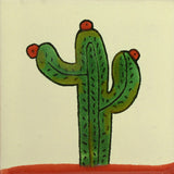 Sale Traditional Mexican Tile - Cactus Navideno