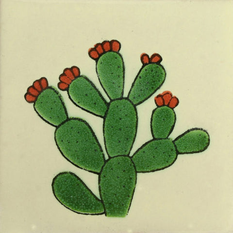 Sale Traditional Mexican Tile - Nopal Comueso