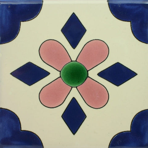 Especial Decorative Ceramic Mexican Tile - San Blas 