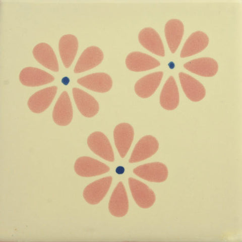 Especial Decorative Mexican Tile - Flowers