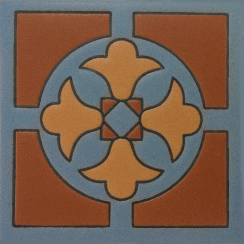 Mission style tile