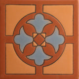 Arts and Craft raised relief tile