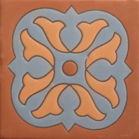 Mission style tile