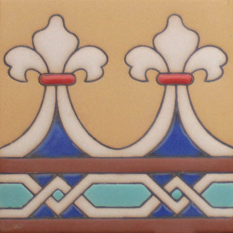 Mexican tile border