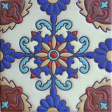 Hand painted Spanish tile