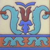 Mexican tile border