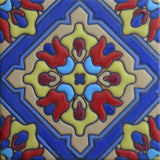 Raised relief Spanish tile