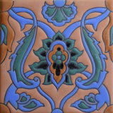 Raised relief Spanish tile