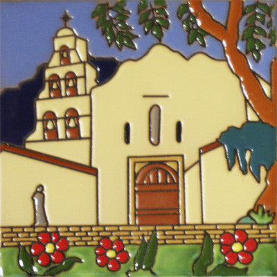 San Diego Historic Mission Tile  