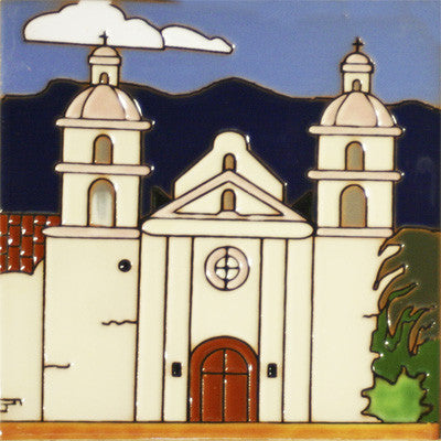 Santa Barbara Historic Mission Tile