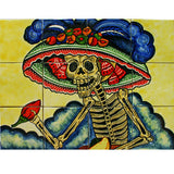 Day of the Dead tile mural