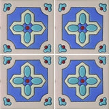 Raised relief Spanish tile