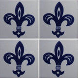 four tile array Mexican ceramic tile