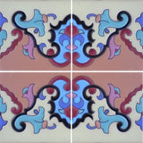Mexican tile pool border tile
