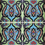 Hand painted Spanish tile