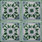 4-tile array Mexican tile