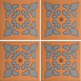 Mission stile terra cotta tile