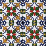 Mexican decorative raised relief tile