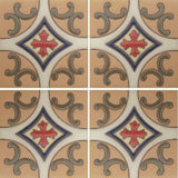 raised relief tile pattern