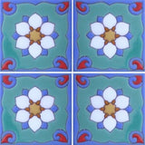 4-tile pattern mission style tile