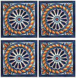 Traditional Mexican Tile - Cuerda